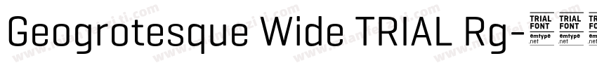 Geogrotesque Wide TRIAL Rg字体转换